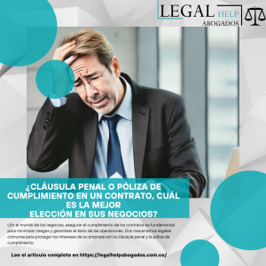 clausula penal o poliza de cumplimiento